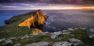Этот необыкновенно красивый остров под названием Скай является частью Шотландии. 