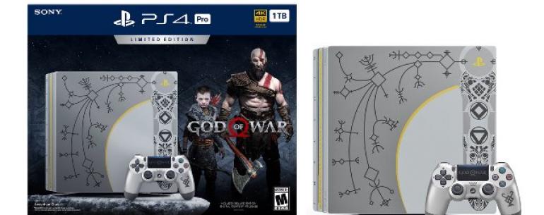 Новый комплект PS4 Pro от Sony посвящен игре «God of War»