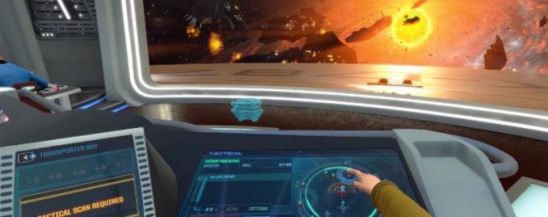 «Star Trek: Bridge Crew» снижает потребность в гарнитуре VR