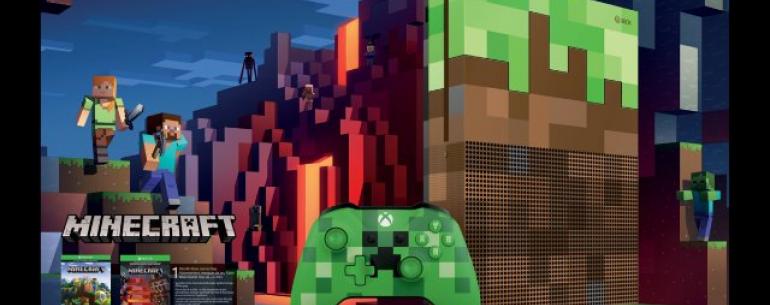 Microsoft открывает предварительные заказы для специального издания Minecraft Xbox One S