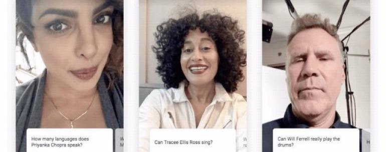Google заставляет знаменитостей работать, отвечая на вопросы