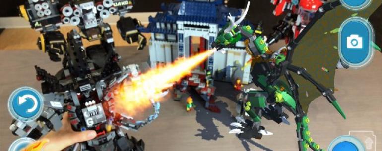 Lego AR-Studio привнесет виртуальных драконов в ваши физические наборы