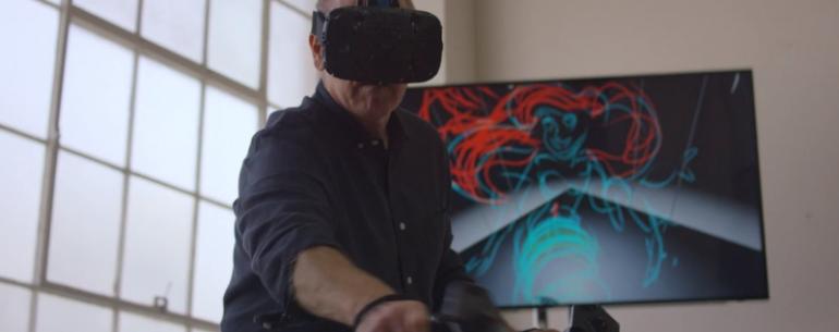 #видео дня | Аниматор студии Disney рисует внутри виртуальной реальности