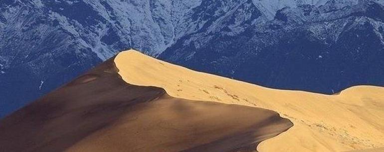Миниатюрная пустыня в Сибири.