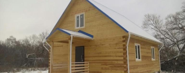 Мы построили более 100 домов и бань в зимнее время года.При строительстве дома с 1 декабря 2016 г. по 1 марта 2017 года,