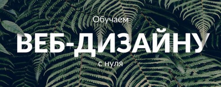 Онлайн курс - основы веб-дизайна.