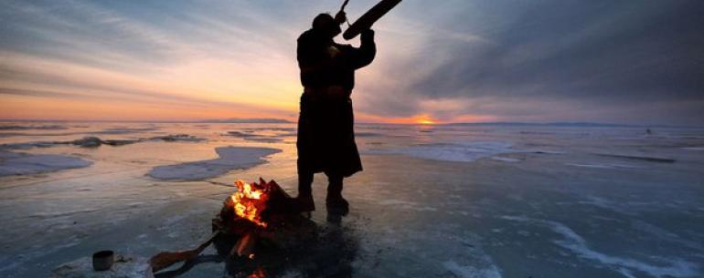 «Лед и пламень». Марк Подрабинек. Байкал, Иркутская область.