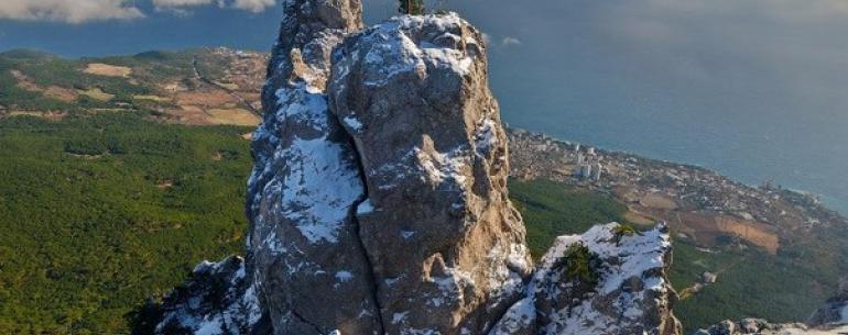 В Крыму над облаками