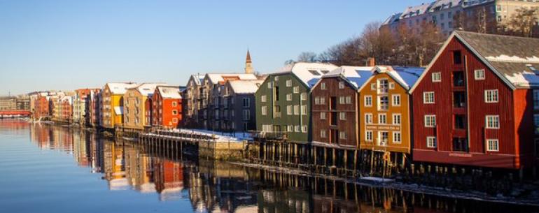 Норвегия: Тронхейм – самый красивый из её городов.
