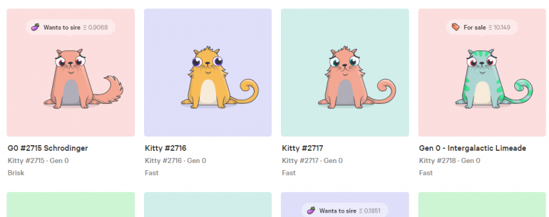 CryptoKitties: Есть Ethereum? Купи кота!