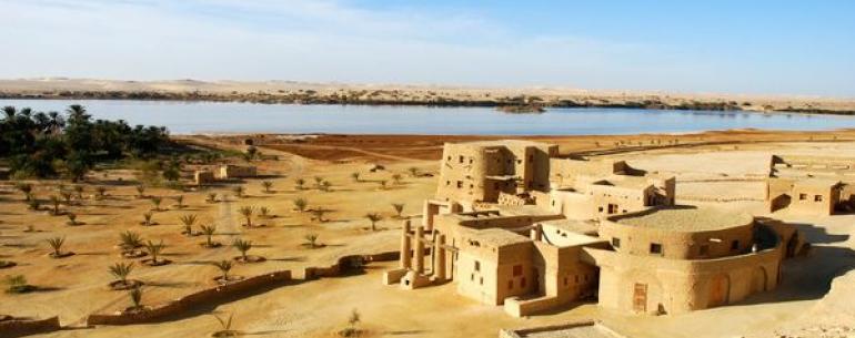 Adrere Amellal — необычный эко-отель в оазисе Сива, Египет