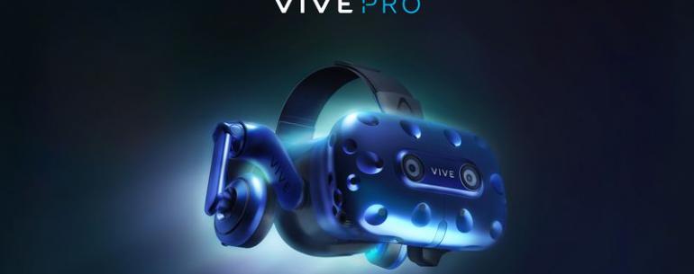 #CES 2018 | Представлена обновленная гарнитура виртуальной реальности HTC Vive Pro