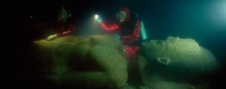 Подводные археологи рассказали о затонувшем Гераклионе 